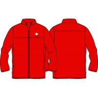 Red Fleece Jacket 